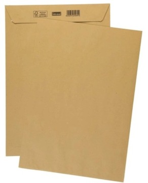 KOPERTA C4 BRĄZOWA 90g (22,9x32,4) HERLITZ (paczka 10szt)