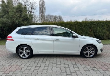 Peugeot 308 II SW 2.0 BlueHDi 150KM 2015 Peugeot 308 2,0 Hdi 150KM Automat FullLed PDC Kamera Serwis ASO Bezwypadko, zdjęcie 5
