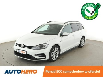 Volkswagen Golf VII Variant Facelifting 1.5 TSI ACT 150KM 2018 Volkswagen Golf automat 150KM R-Line PDC
