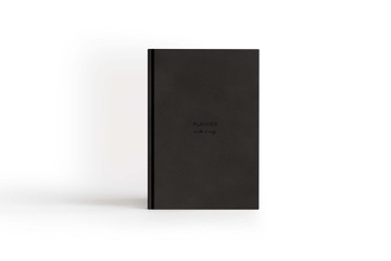 PLANNER NIEDATOWANY DZIENNY KSIĄŻKOWY. PLANER BEZ DAT – NEGRO