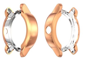 ETUI SILIKON METALIC DO GARMIN VIVOACTIVE 3 +SZKŁO