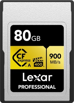 Lexar CFexpress Pro Gold VPG400 80 ГБ, тип A