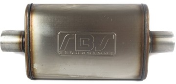 TŁUMIK ŚRODKOWY 2'' 51mm CENTER SPORTOWY PRZELOTOWY RBS Technology