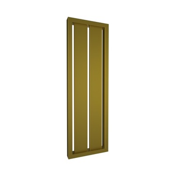 Grzejnik pionowy pokojowy złoty 120x30 BARNIS