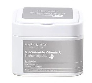 Mary&May Niacinamide Vitamin C Brightening Mask Zestaw 30 szt.