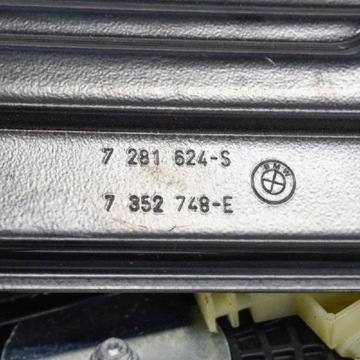 BMW 4 PŘEDNÍ PRAVÉ DVEŘE MOTOR OKNO REGULÁTOR 7281624 7352748 F32 2015