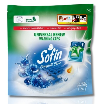 Sofin Complete Care Color Kapsułki do Prania i Ochrony Kolorów 24