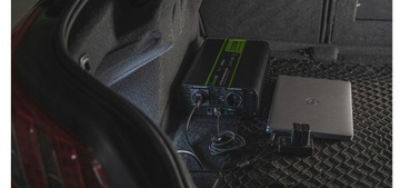ЗЕЛЕНЫЙ АВТОМОБИЛЬНЫЙ ИНВЕРТОР 12 В 230 В 300 Вт