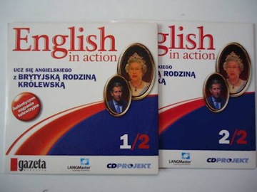 English in action ucz się angielskiego z Brytyjską