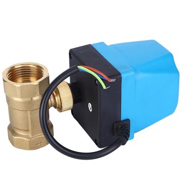 ELEKTROZAWÓR KULOWY 1cal 220V DN25 siłownik