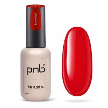 PNB gel polish 011 - Royal Red, 8 ml
