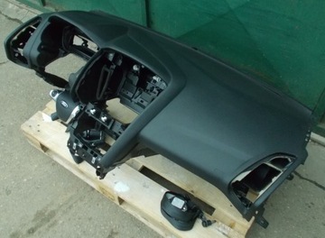 FORD FOCUS MK3 ПЕРЕДНЯЯ ПАНЕЛЬ КОНСОЛЬ ПОДУШКА БЕЗОПАСНОСТИ ЕС РЕМНИ ОРИГИНАЛ