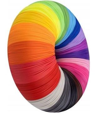 FILAMENT WKŁAD DO DŁUGOPISU 3D PLA 300m KOLORY