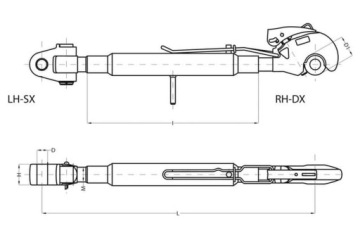 3PGCGH2546 Верхний разъем категории 2 с монтажным крючком