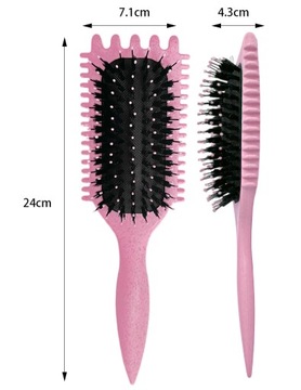 ЩЕТКА ДЛЯ ВКУРНЫХ ВОЛОС, ОПРЕДЕЛЯЮЩАЯ КУДРЫ И УВЕЛИЧИВАЮЩАЯ ОБЪЕМ SzW15r