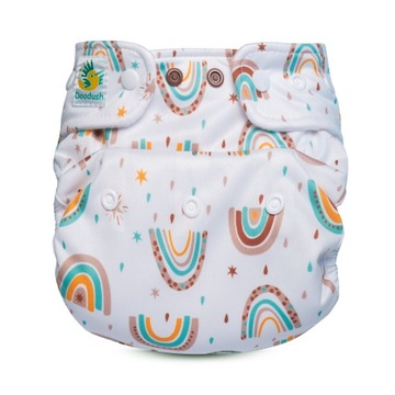Otulacz wielorazowy Boho Rainbow Newborn 2PUL