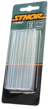 Пистолет для горячего клея STHOR 73260 Картриджи