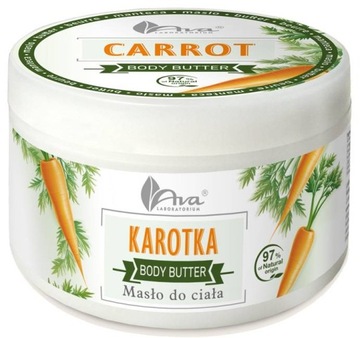 AVA Eco Masło do ciała Karotka 250 g