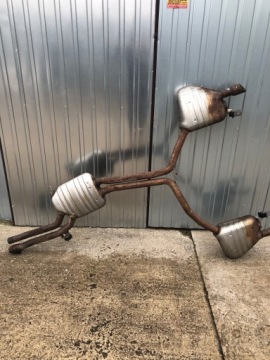 AUDI A4 A5 TFSI TŁUMIK WYDECH BENZYNA