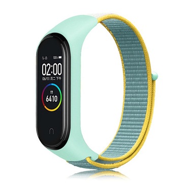 РЕМЕНЬ ДЛЯ XIAOMI MI BAND 4 5 6 7 НЕЙЛОНОВЫЙ РЕМЕНЬ НА ЗАВИСКЕ