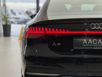 Audi A7 C8 Sportback 2.0 45 TFSI 265KM 2022 Audi A7 Sportback 45 TFSI S tronic / 1 właściciel, zdjęcie 37