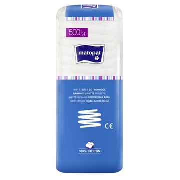 Wata bawełniana opatrunkowa 500 g Matopat