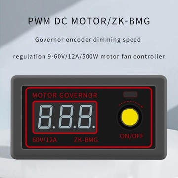 ШИМ-контроллер скорости двигателя, контроллер вентилятора двигателя генератора, 1 кГц, 12 А, 500 Вт