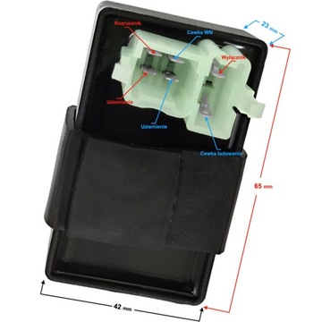 МОДУЛЬ ЗАЖИГАНИЯ для квадроцикла Башан 200cc 6 PIN