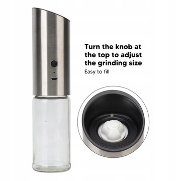 Электрическая мельница для перца портативная 2H USB