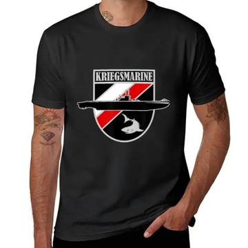 WW2 German Uboat Kriegsmarine graphic Unisex cotton T-Shirt Koszulka