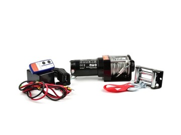 АККУМУЛЯТОРНАЯ ЛЕБЕДКА ДЛЯ АВТОМОБИЛЯ Quad PLUG 12V 2500LBS + ПУЛЬТ ДИСТАНЦИОННОГО УПРАВЛЕНИЯ