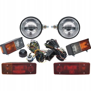 Instalacja elektryczna, wiązka URSUS C-360 lampy