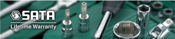 SATA Klucz z podwójną grzechotką 14 mm 43610