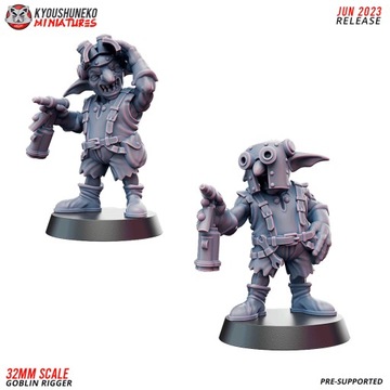 Goblin Rigger Kyoushuneko Miniatures