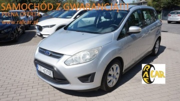 Ford C-MAX II Minivan 1.0 EcoBoost 100KM 2013 Ford Grand C-MAX zarejestrowany, ubezpieczony.