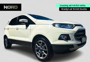 Ford Ecosport II SUV Facelifting 1.0 EcoBoost 140KM 2017 Ford EcoSport Bezwypadkowy, FV23, KredytowanieLeasing, Titanium, gwarancja