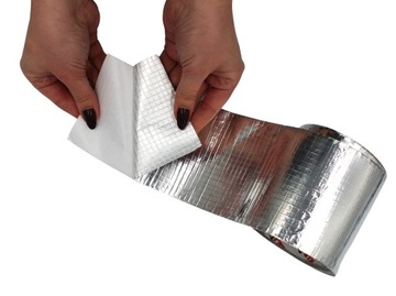 Taśma aluminiowa samoprzylepna 146/5 m ZBROJONA