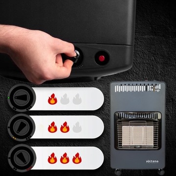 ГАЗОВАЯ ПЛИТА ДЛЯ БАЛЛОНОВ ГАЗОВЫЙ НАГРЕВАТЕЛЬ ВЕСЬ КОМПЛЕКТ РЕДУКТОР ШЛАНГ 65м2 4,2кВт