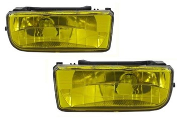 HALOGENY BMW E36 91-99 ŻÓŁTE CLEAR