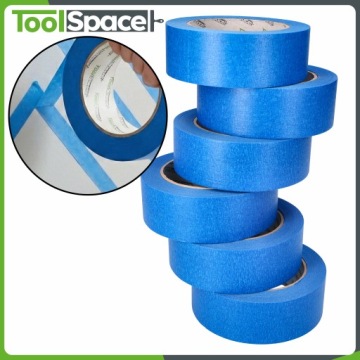 TAŚMA PAPIEROWA MALARSKA NIEBIESKA 38mm/50m 6szt