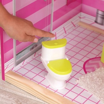 Kidkraft 65833 деревянный кукольный домик розовый