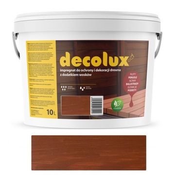 DECOLUX IMPREGNAT DO DREWNA WOSK 10L TEAK