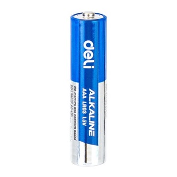 WYTRZYMAŁA BATERIA ALKALICZNA DELI AAA LR03 1.5V