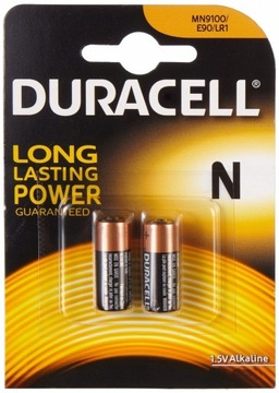 Duracell N LR1 MN9100 AM5 E90 KN-1 1.5V baterie blister 2szt 2x