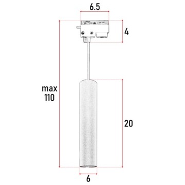 Прожектор LED LAMPA для лампы GU10
