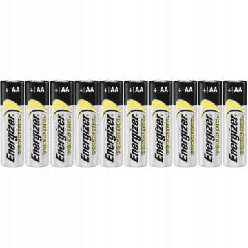 10x ENERGIZER INDUSTRIAL AA R6 LR6 POWERFUL ALCALYTIC BATTERY LARGE FUELS