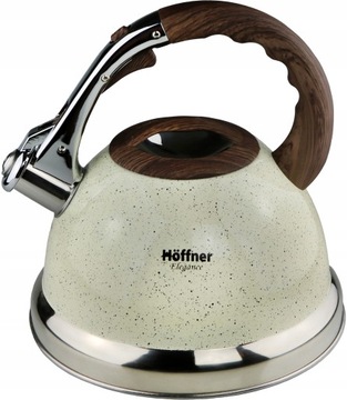 CZAJNIK STALOWY Z GWIZDKIEM 3L HOFFNER ELEGANCE