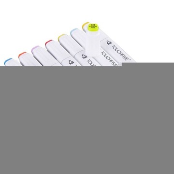 Markery alkoholowe TOUCHFIVE PRO dwustronne 168 sz
