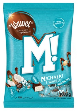 Cukierki Michałki Kokosowe Wawel 1kg