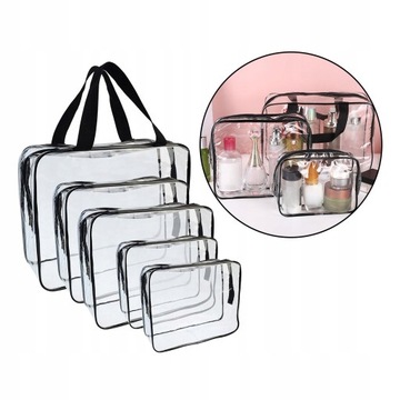 Водонепроницаемые прозрачные косметички 3 размеров